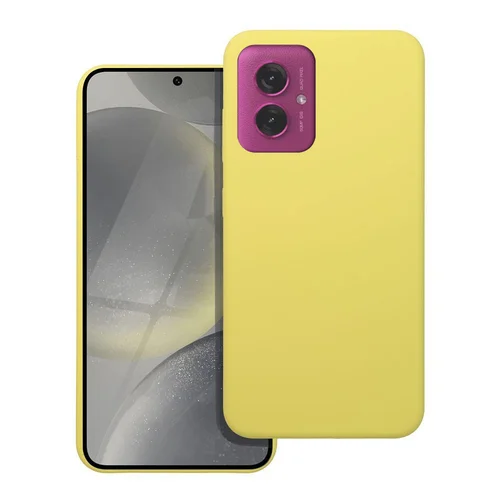 Motorola Moto G55 5G - lemon szilikon hátlap tok