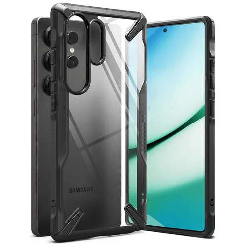 Telefontok Samsung Galaxy S25 Ultra - Ringke Fusion X fekete ütésálló tok