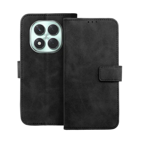 Xiaomi Redmi Note 14 Pro 5G telefontok - Forcell Tender fekete ráhajtófüles könyvtok