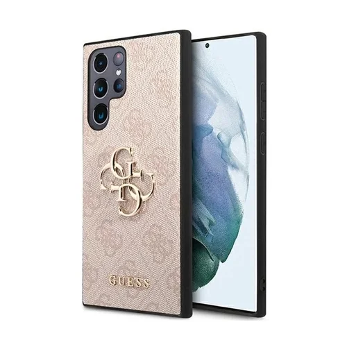 Telefontok Samsung Galaxy S25 Ultra - Guess Metal Logo - pink, hátlap tok