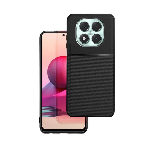 Xiaomi Redmi Note 14 Pro 5G telefontok - Elegance fekete műanyag hátlap tok szilikon kerettel