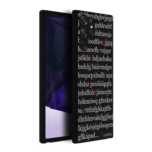 Telefontok Samsung Galaxy S25 Ultra - Graffiti No.195 mintás szilikon tok