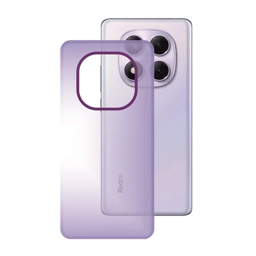 Xiaomi Redmi Note 14 Pro+ 5G telefontok  - Sappy - áttetsző lila, műanyag hátlap tok