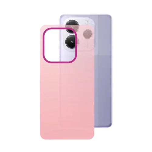 Xiaomi Redmi Note 14 5G telefontok - Sappy - áttetsző pink, műanyag hátlap tok