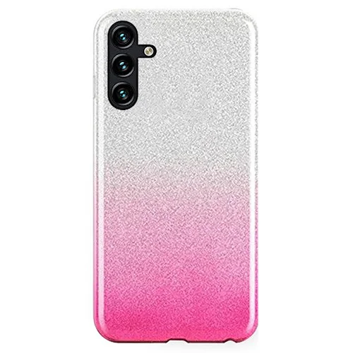 Samsung Galaxy A26 5G telefontok - Ezüst / pink Shiny tok