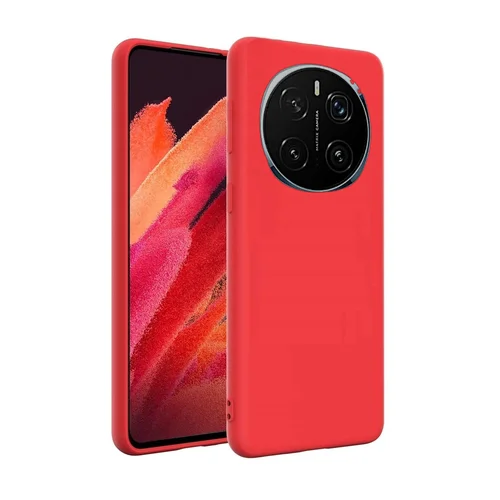 Honor Magic7 Pro telefontok - piros szilikon hátlap tok ﻿