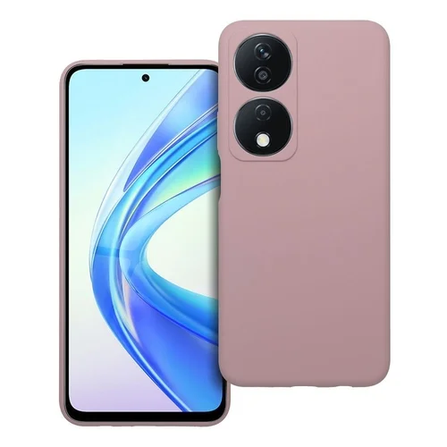 Honor X7b telefontok - púder pink szilikon hátlap tok