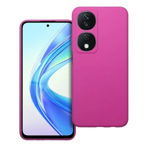 Honor X7b telefontok - hot pink szilikon hátlap tok