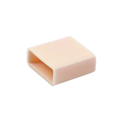 Kiegészítő tartozék: Porvédő kupak - USB csatlakozóra - pink, szilikon