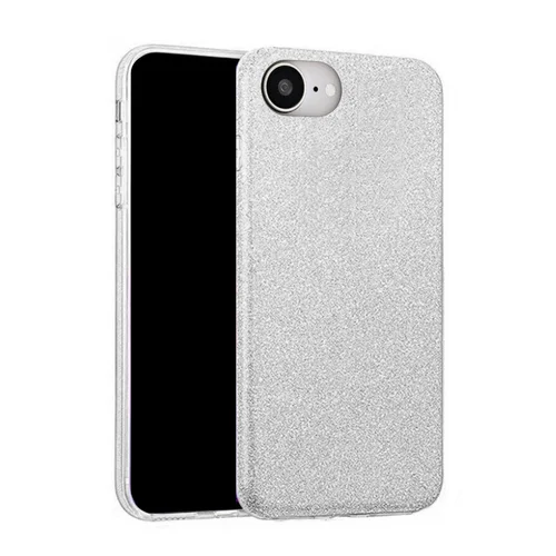 Telefontok iPhone 16e - Ezüst Shiny hátlap tok