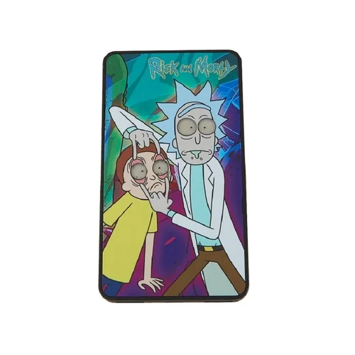 Powerbank: Rick & Morty - 2XUSB / MicroUSB 4000 mAh, színes/mintás powerbank
