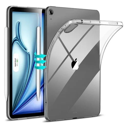 Tablettok iPad Air 7 (2025, M3, 11 coll) - XPRO átlátszó szilikon tablet tok