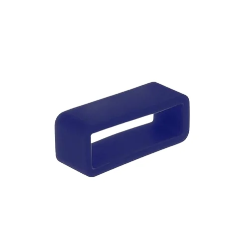 Okosóra szíj bújtató - 22 mm széles, sötétkék szilikon (1db)