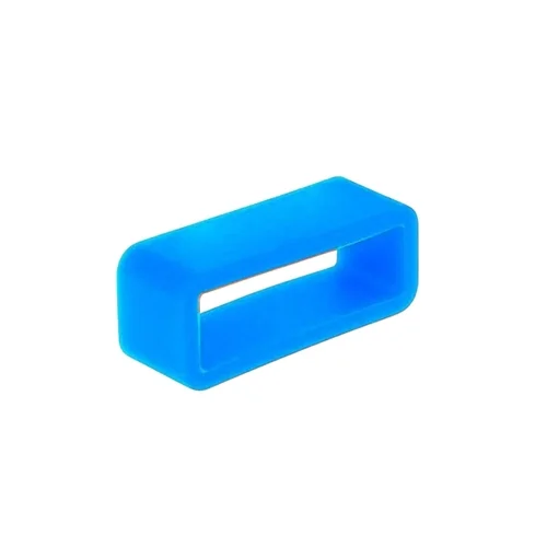 Okosóra szíj bújtató - 22 mm széles, kék szilikon (1db)