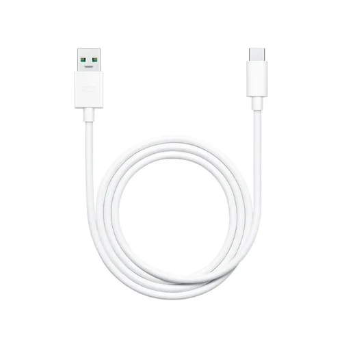 Realme DL129 - USB / Type-C (USB-C) fehér kábel, 1 m, 65W