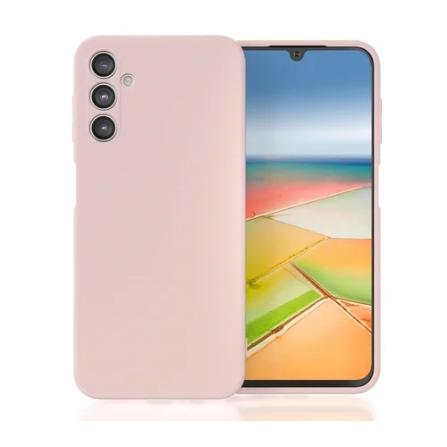 Samsung Galaxy A56 5G telefontok - púder pink szilikon hátlap tok
