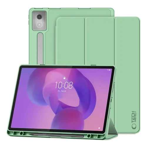 Tablettok Lenovo Idea Tab Pro / Pro MT (TB-373, 12,7 coll) - kaktuszzöld smart case tablet tok