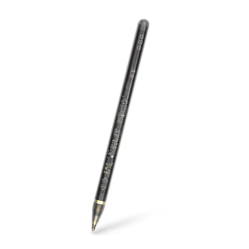 TECH-PROTECT DIGITAL MAGNETIC STYLUS PEN ”4” - aktív érintő ceruza tablethez, átlátszó / fekete