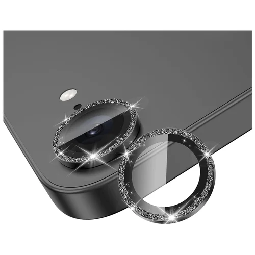 Kameralencse védőkeret - iPhone 16e - Diamond - üveg (1db)