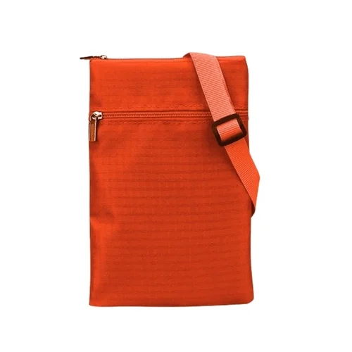 Univerzális telefontartó válltáska - narancssárga