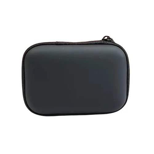 Digitális kiegészítő tároló tok - fekete, cipzáras