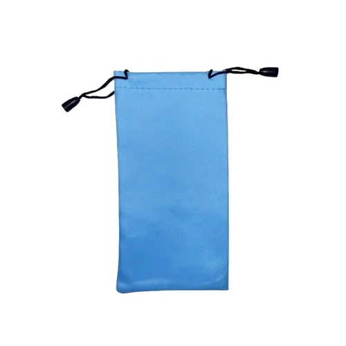 Univerzális húzózsinóros telefontartó zsák - kék