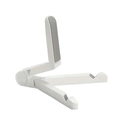 Univerzális asztali telefon- és tablettartó állítható állvány, fehér