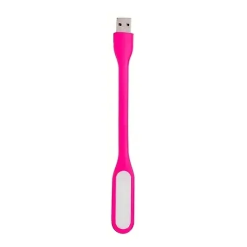 LED-es notebook lámpa - pink, USB-s