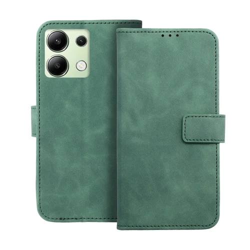 Telefontok Xiaomi Redmi Note 14S - Forcell Tender zöld ráhajtófüles könyvtok