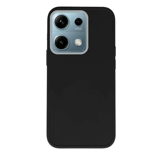 Telefontok Xiaomi Redmi Note 14S - Satin - fekete műanyag hátlap tok, szilikon kerettel