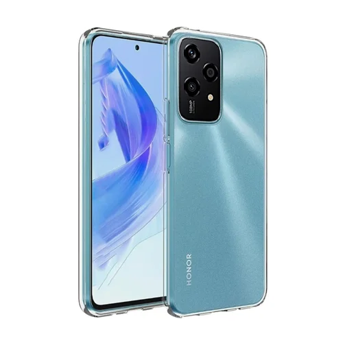 Honor 400 Lite 5G telefontok - 2mm-es átlátszó szilikon hátlap tok