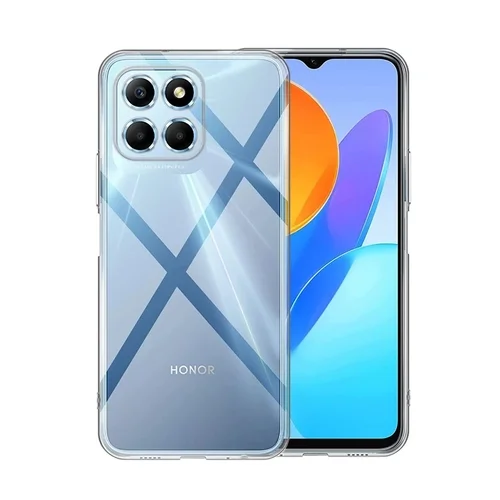 Honor X8c telefontok - 2mm-es átlátszó szilikon hátlap tok