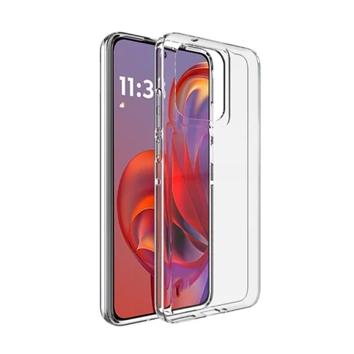 Telefontok Motorola Edge 60 Fusion 5G - átlátszó szilikon hátlap tok