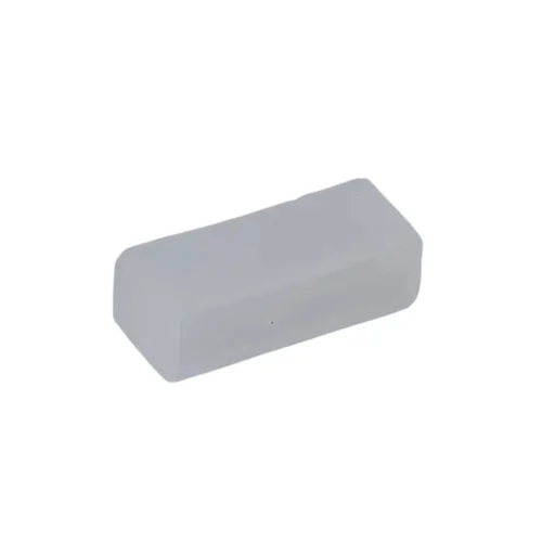 Okosóra szíj bújtató - 20 mm széles, átlátszó szilikon (1db)