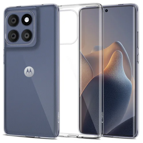 Telefontok MOTOROLA EDGE 60 FUSION 5G - FLEXAIR - átlátszó hátlap tok