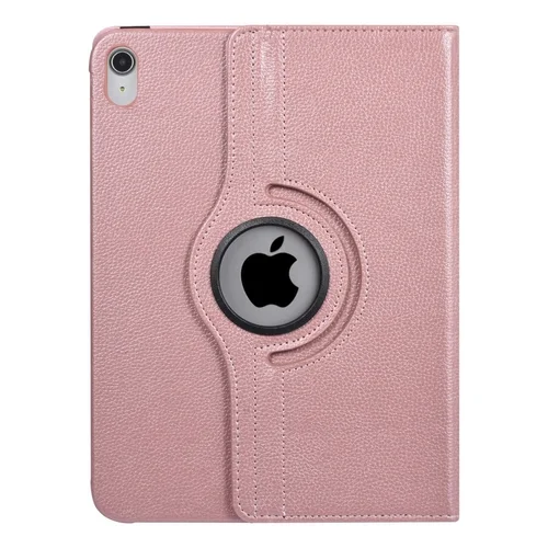 iPad 2022 10.9 (iPad 10) tablettok - rose gold fordítható műbőr tablet tok