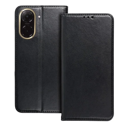 Xiaomi Redmi A5 telefontok - Smart Magnetic fekete szilikon keretes mágneses könyvtok