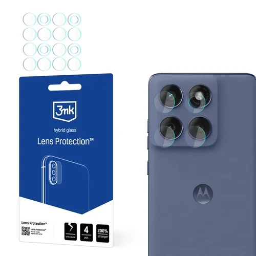 Motorola Edge 60 Fusion védőfólia - 3MK kamera flexibilis fólia (4x)