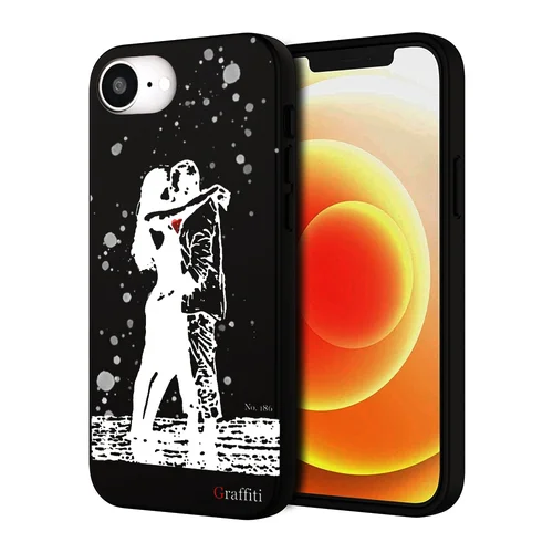 iPhone 16e Telefontok - Graffiti No.186 mintás szilikon tok