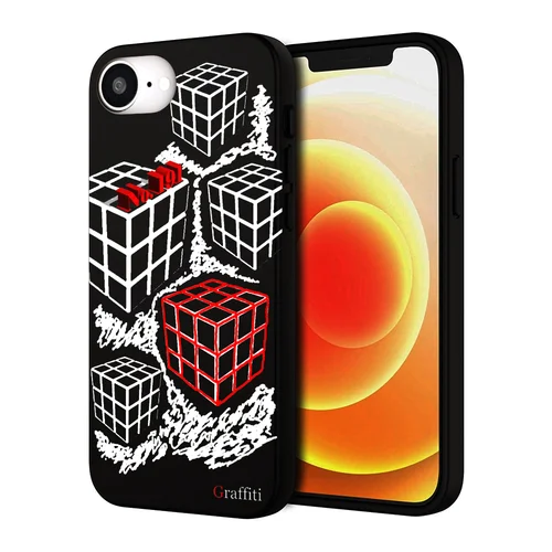 iPhone 16e Telefontok - Graffiti No.191 mintás szilikon tok