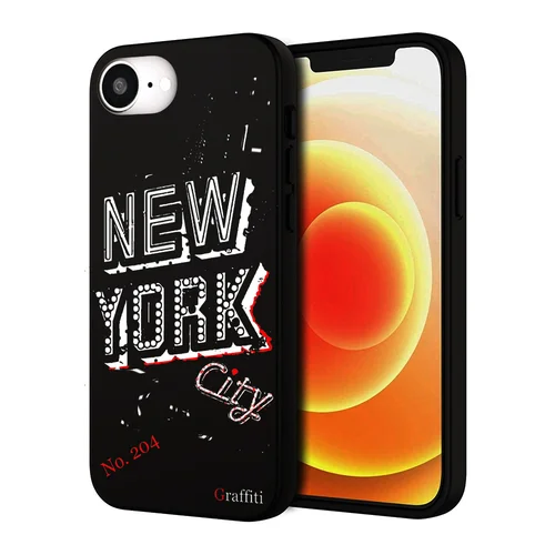 iPhone 16e Telefontok - Graffiti No.204 mintás szilikon tok