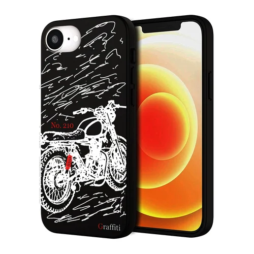 iPhone 16e Telefontok - Graffiti No. 210 mintás szilikon tok