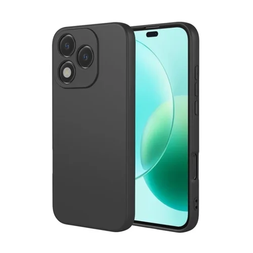 Honor 400 Lite 5G telefontok - PASTEL - fekete szilikon hátlap tok