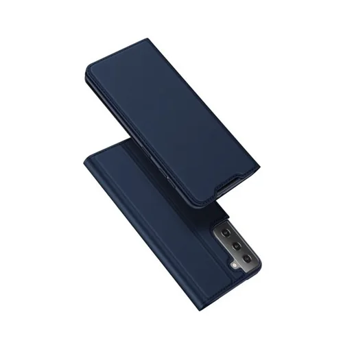 Samsung Galaxy S21 Plus telefontok - Dux Ducis kék könyvtok