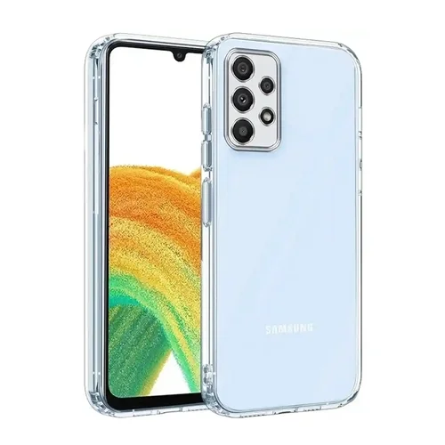 Samsung Galaxy A33 5G telefontok - Plexi Outline átlátszó műanyag hátlap tok ﻿