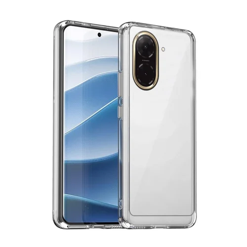 Xiaomi Poco C71 telefontok - átlátszó hátlap tok, szilikon kerettel