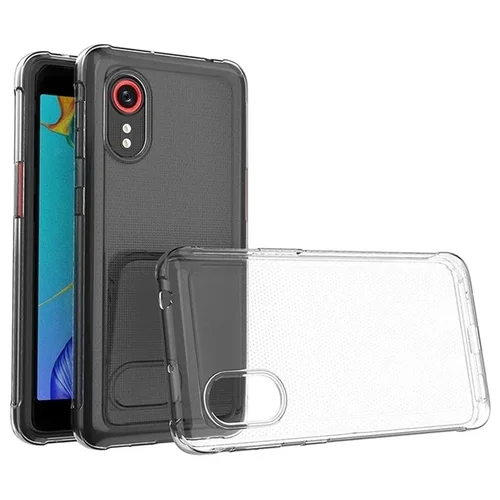 Samsung Galaxy XCover 5 telefontok - Plexi Outline átlátszó műanyag hátlap tok