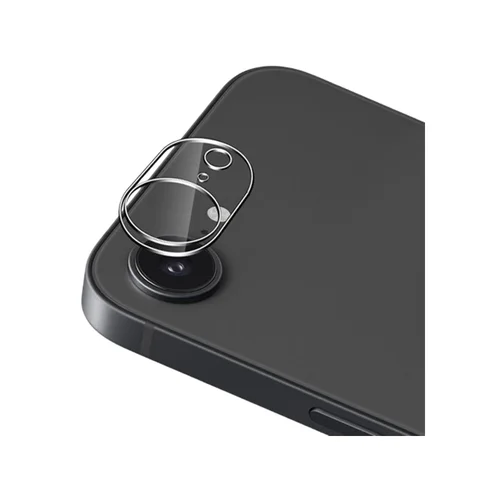 iPhone 16e - Kamera lencse védőkeret (átlátszó 3D) ﻿