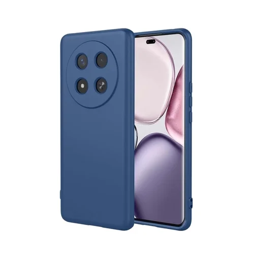 Honor Magic7 Lite telefontok - szürkéskék szilikon hátlap tok