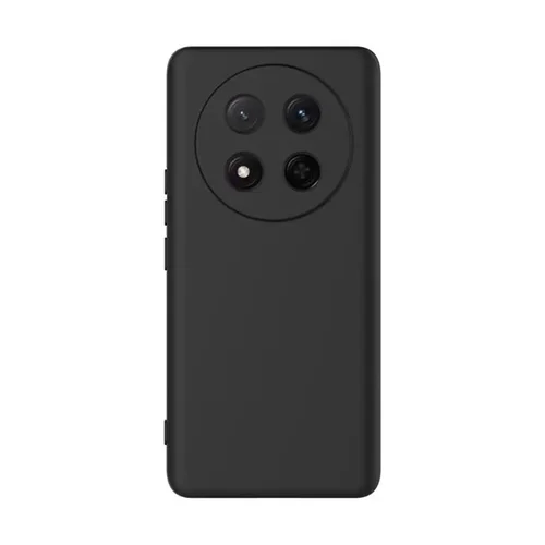 Honor Magic7 Lite telefontok - fekete szilikon hátlap tok